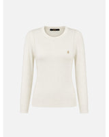 KNITSWEATER 80%VI 18%NY 2%EA