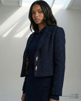 KNITSWEATER 60%VI 28%PL 12%NY