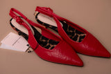 Slingback Heel Shoe with Bow Detail