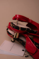 Slingback Heel Shoe with Bow Detail