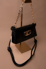 Knotted Handle Crossbody Bag