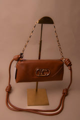Knotted Handle Crossbody Bag