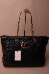 Stitched Logo Shopper