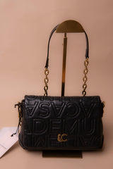 Logo Stitched Crossbody Bag