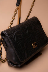 Logo Stitched Crossbody Bag