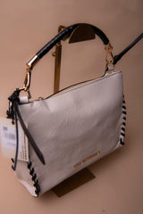 Bag with Contrasting Braided Detail