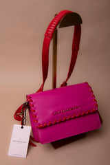 Crossbody Bag with Contrast Braided Detail