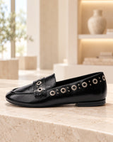 Emanuelle Vee FW26 — EV26I-462M-405-30-S090 — BLACK — vista editorial 1