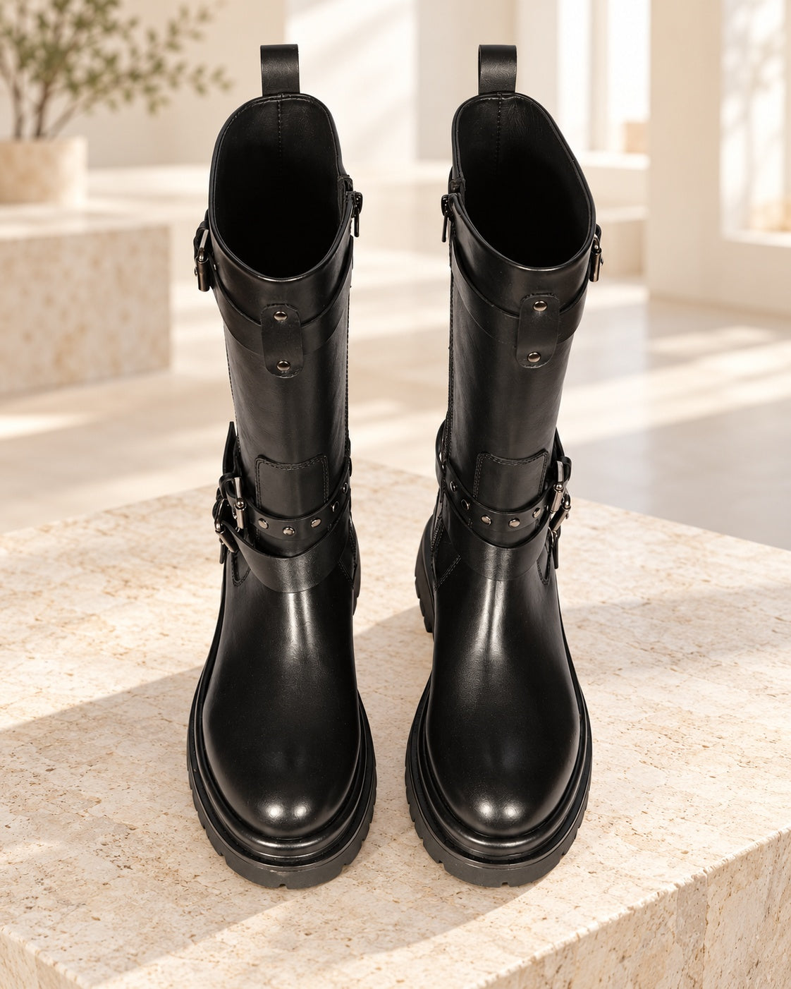 Emanuelle Vee FW26 — EV26I-462M-409-13-CRW — BLACK — vista editorial 2