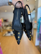 Studded Detail High Heel Shoe