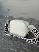 Contrast Strap Nylon Crossbody