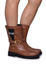 ANKLE BOOT LOVE MOSCHINO
