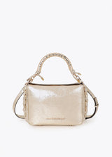 1981 medium leather effect shoulder bag