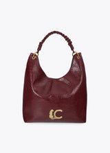 Shopper with braided handle detail