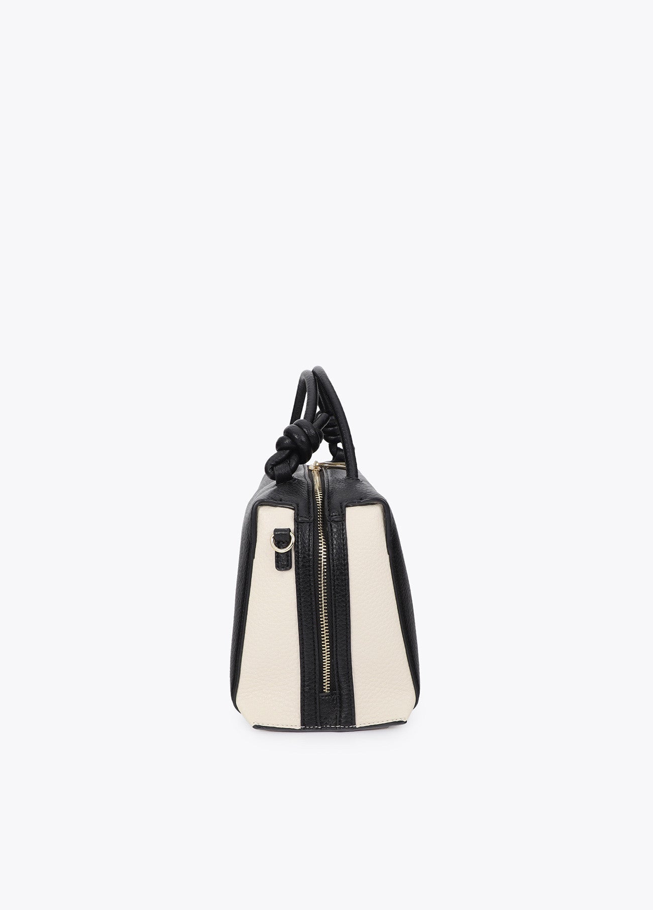 Two-tone leather-effect bowling