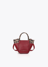Tricolor shoulder bag