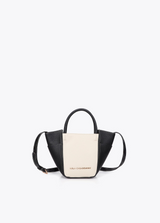Tricolor shoulder bag