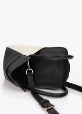 Tricolor shoulder bag
