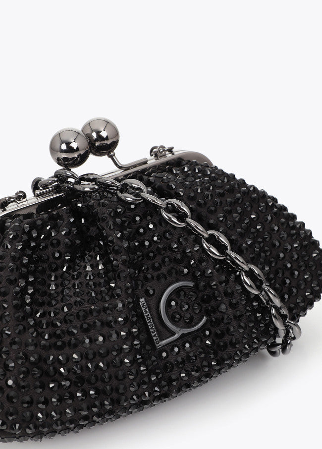 Jewellery bag with crystals