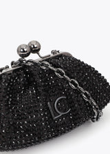 Jewellery bag with crystals
