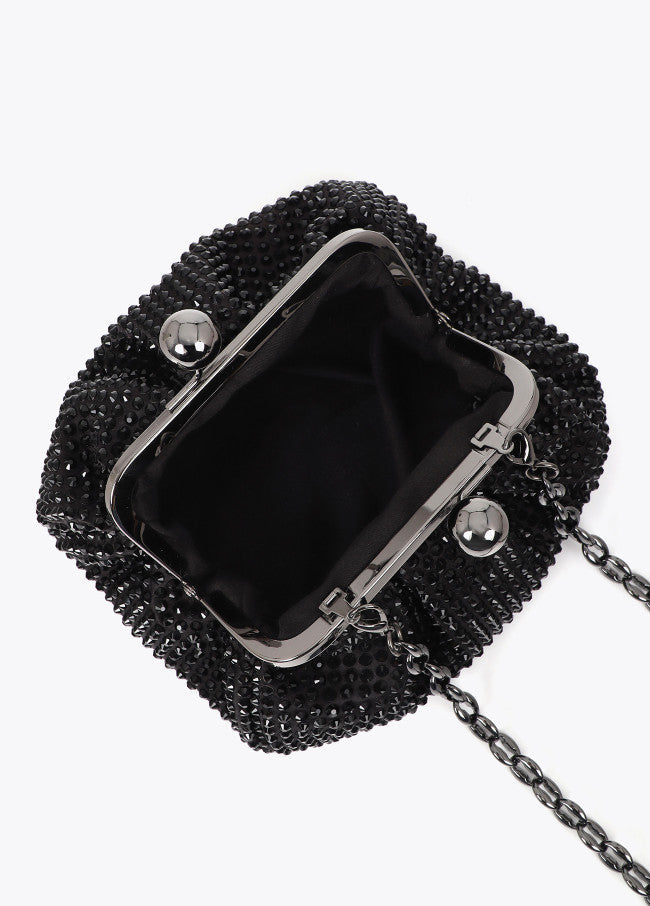 Jewellery bag with crystals