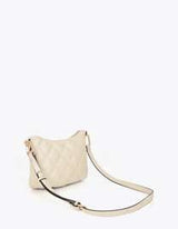 Padded shopper with double stitching and tubular puller