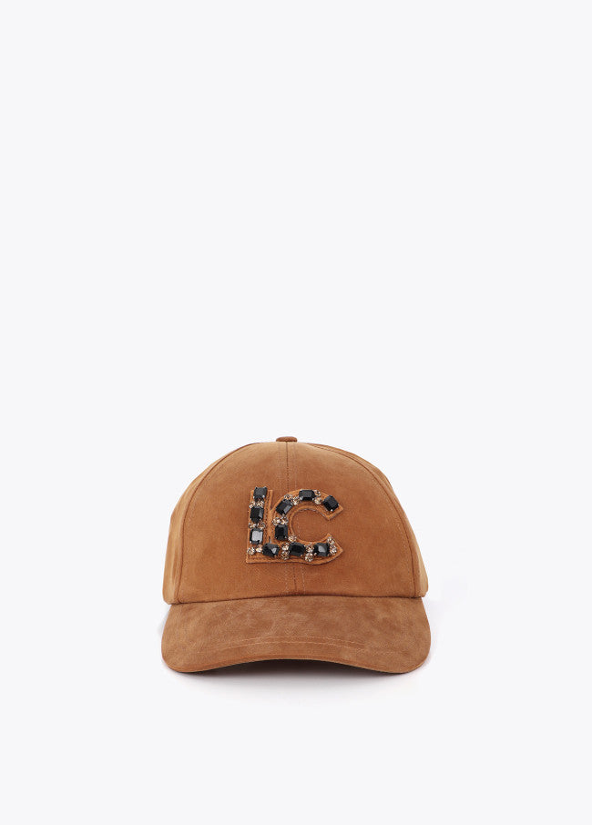Cap in fabric with LC crystals