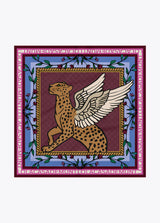 Winged tiger scarf 90x90cm