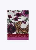 Tigers and flowers wrap 100x200cm