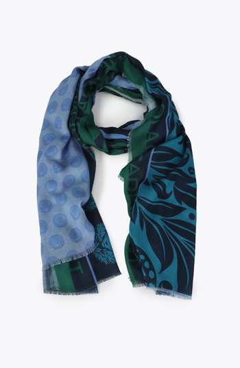 Tiger medallion wrap 100x200cm