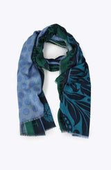 Tiger medallion wrap 100x200cm