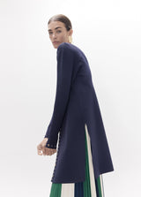 Long studded cardigan