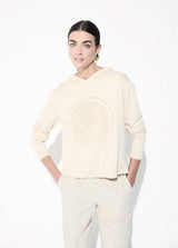 Studded donut hoodie