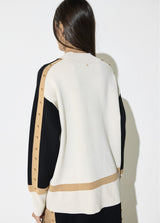 Tricolor sweater