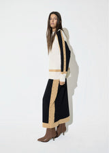 Tricolor sweater