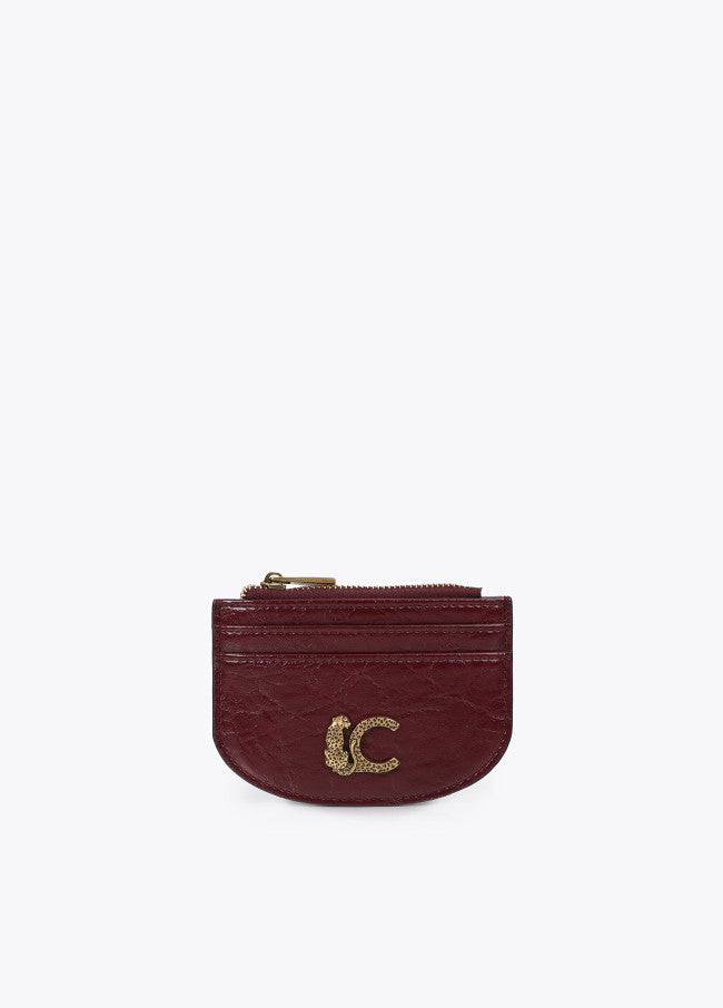 Crocodile effect card holder