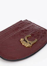 Crocodile effect card holder