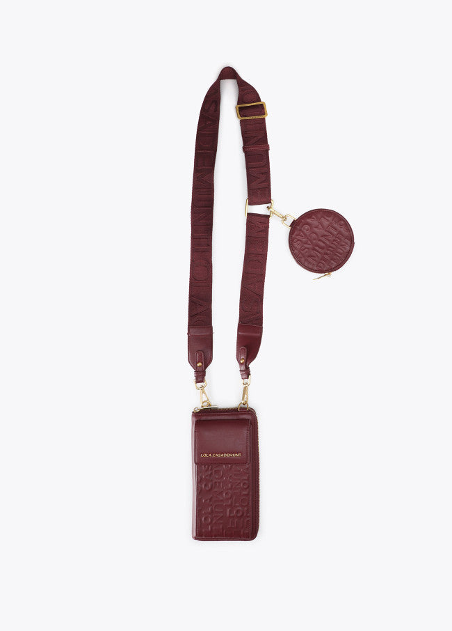Stitching logo mobile phone case