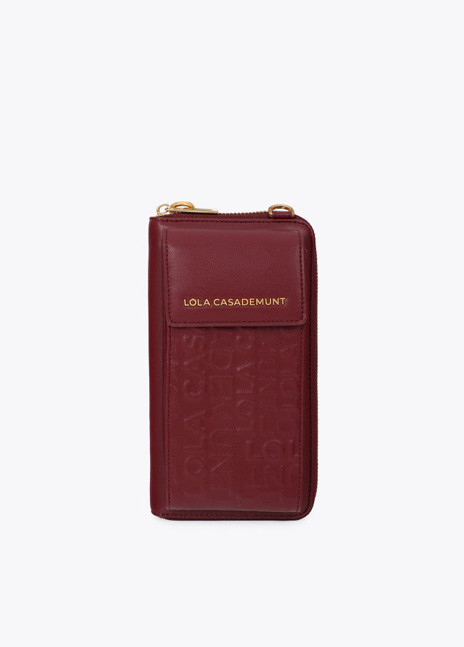 Stitching logo mobile phone case