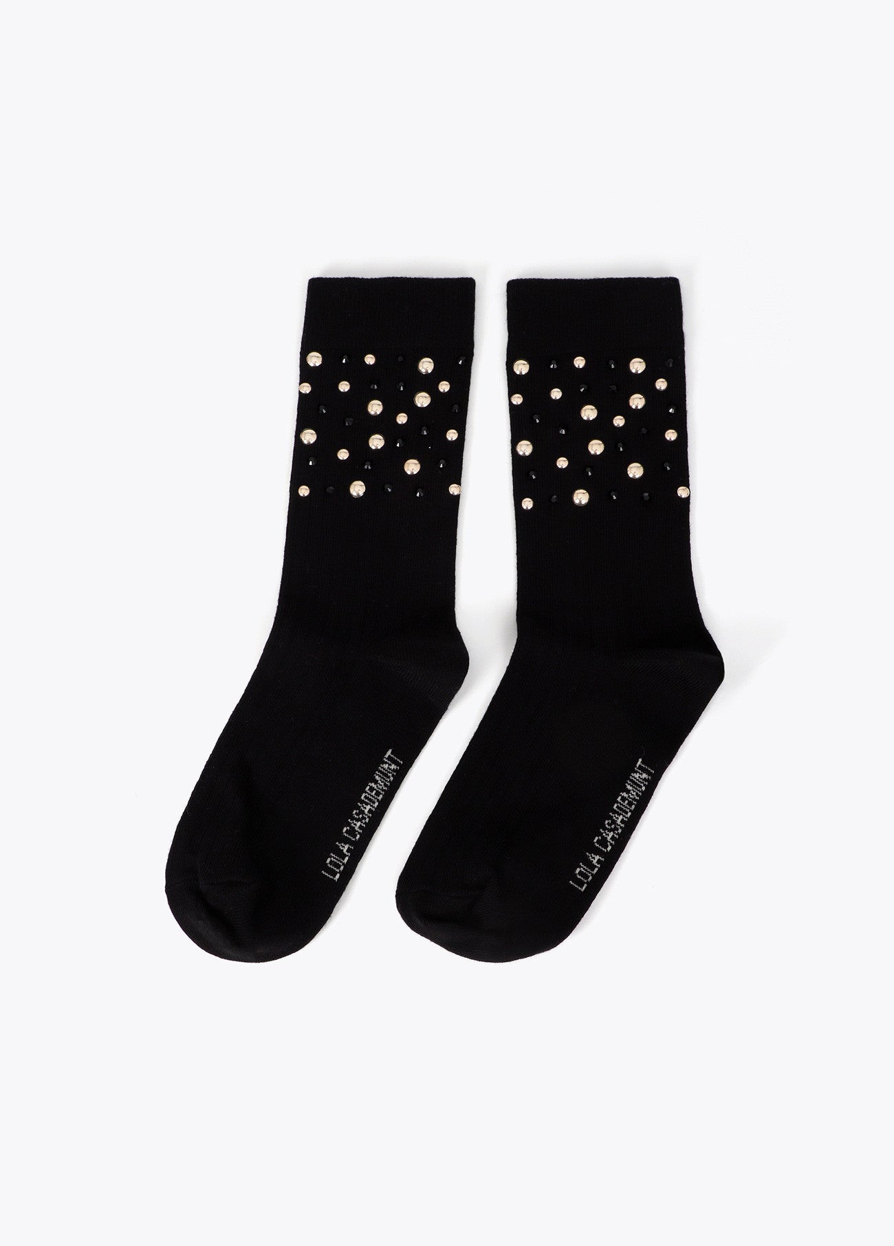 Gift pack socks with pearls and crystals