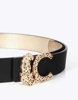Reversible belt gift set with LC buckle beads and crystals