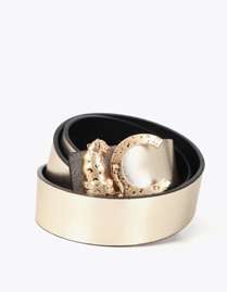 Reversible belt gift set with LC buckle beads and crystals