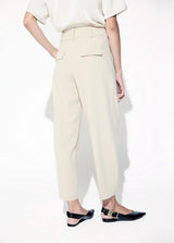 Double pleated ball pants