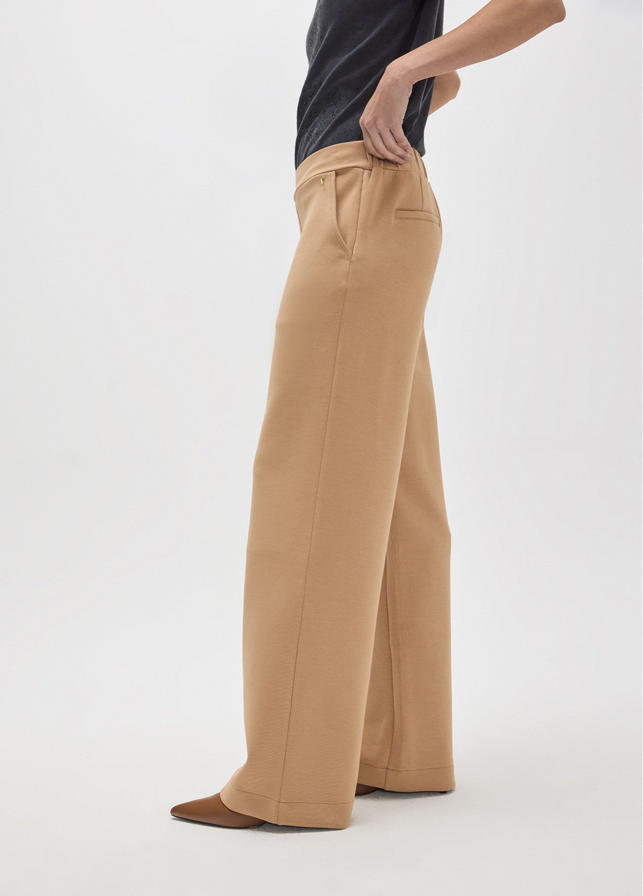 Flared jogger pants