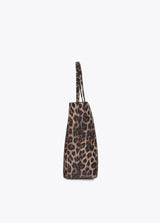 Basic animal print shopper