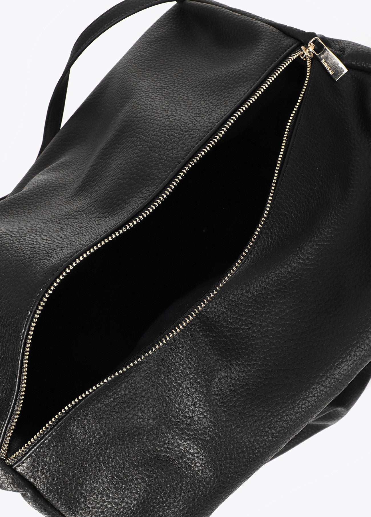 Multi-studded leather effect shopper