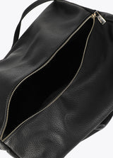 Multi-studded leather effect shopper