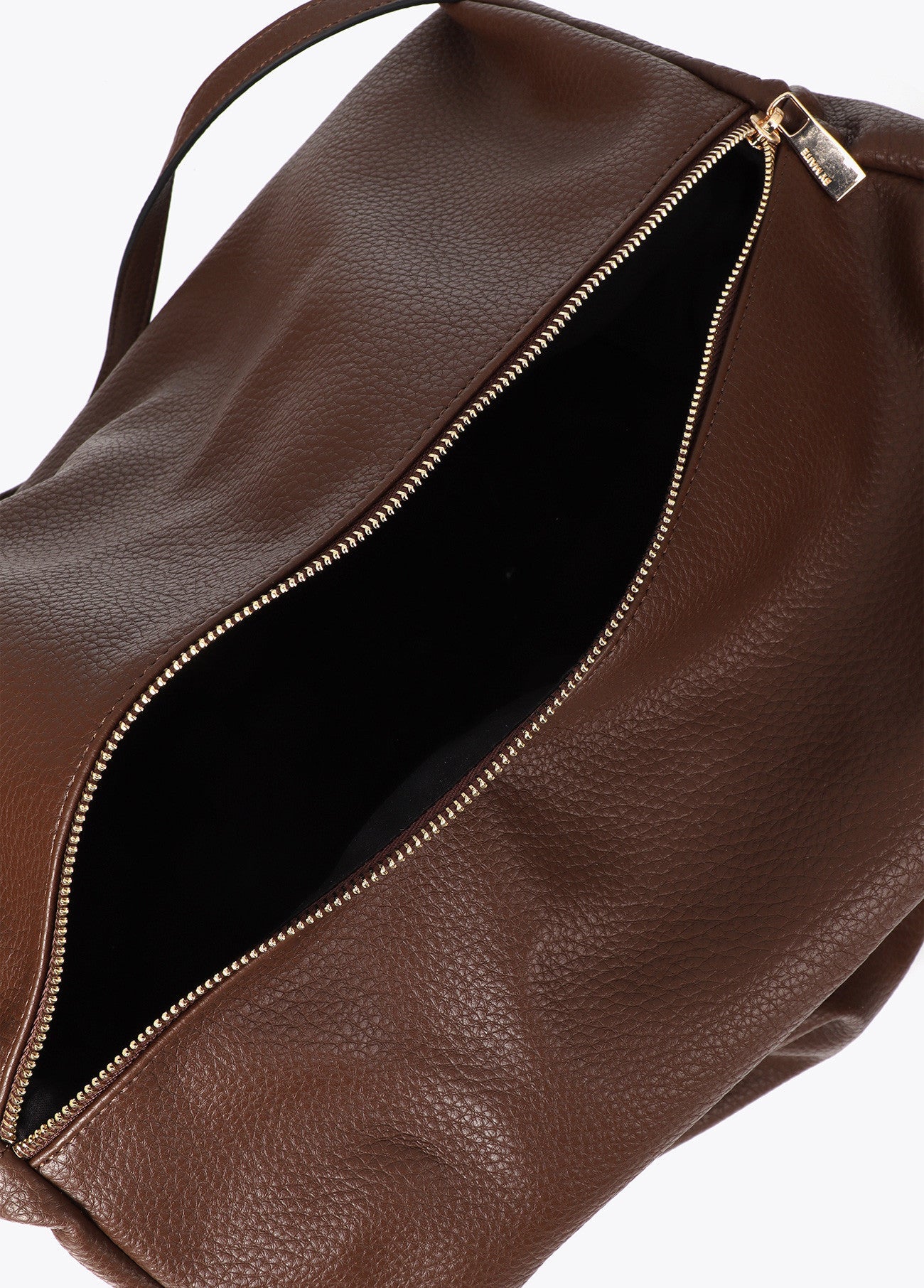 Multi-studded leather effect shopper
