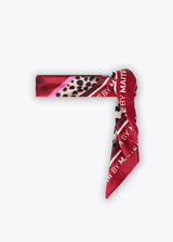 Tiger face scarf by maite 90x90cm