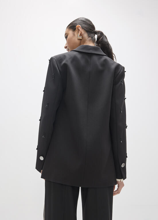 Blazer preto Lola Casademunt MF2602008, fotografia 5
